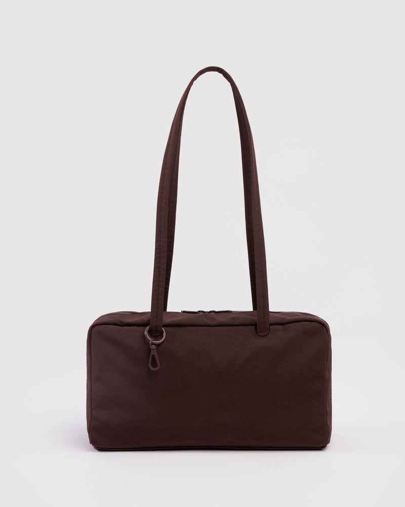 BAGGU Wholesale  Nylon Bowler Bag - Coffee