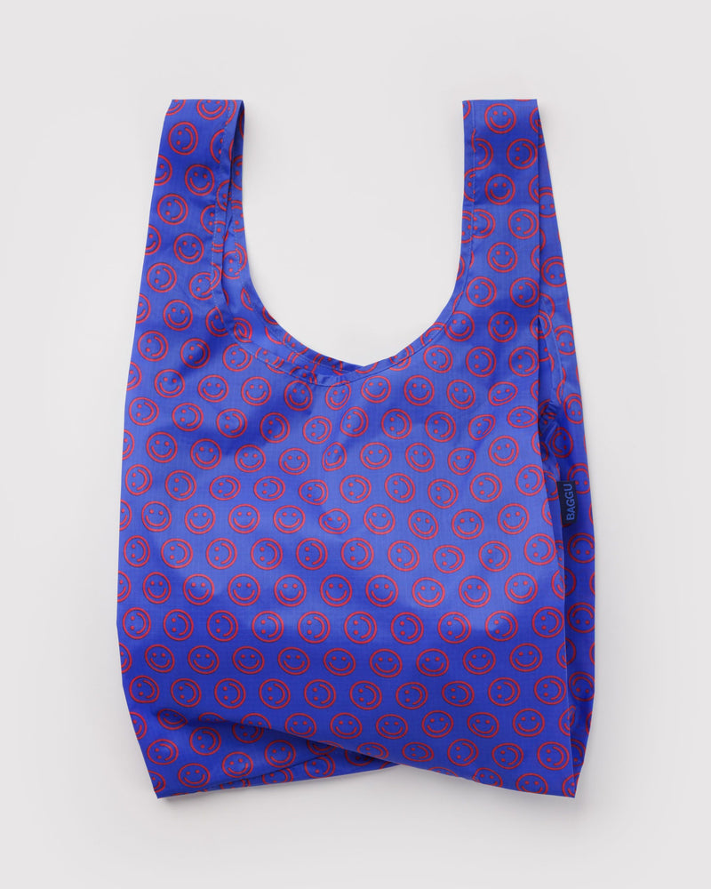 BAGGU Wholesale  Standard Baggu - Mini Cobalt Happy