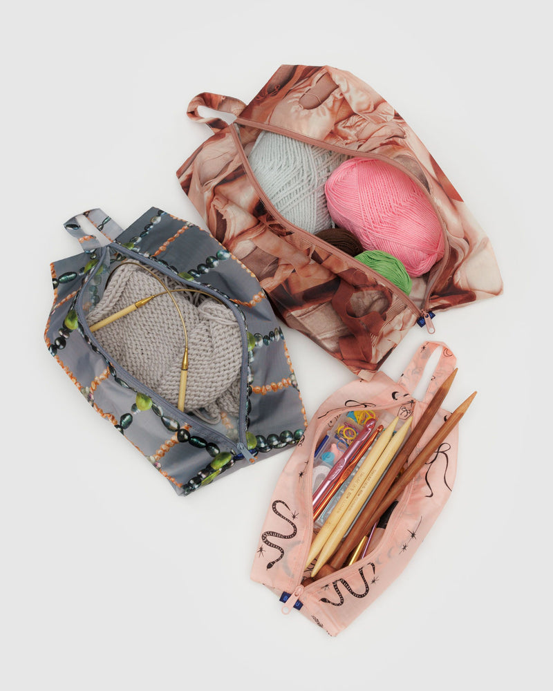 BAGGU Wholesale Travel 3D Zip Set - Ballet Icons