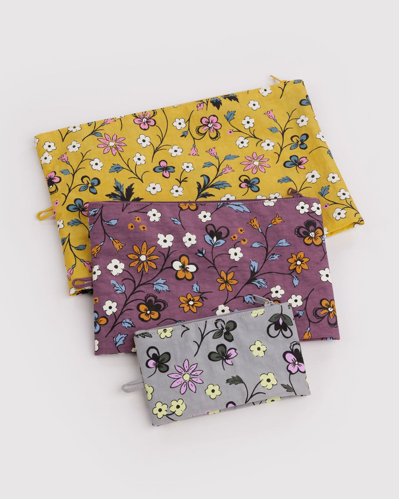 BAGGU Wholesale  Go Pouch Set - Wildwood Mix