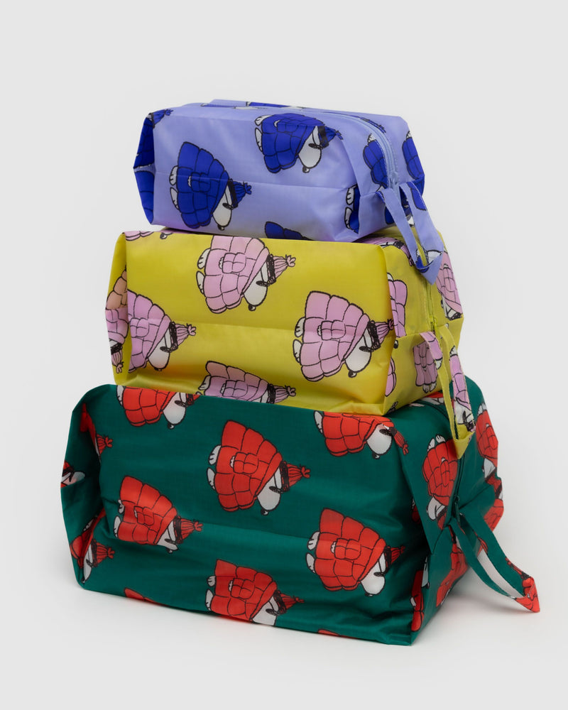 BAGGU Wholesale Travel 3D Zip Set - Puffer Snoopy