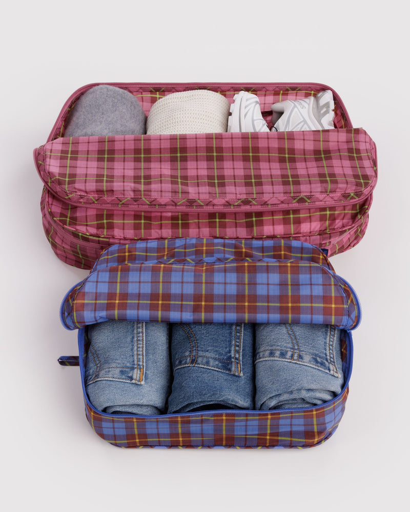 BAGGU Wholesale  Large Packing Cube Set - Check Mix