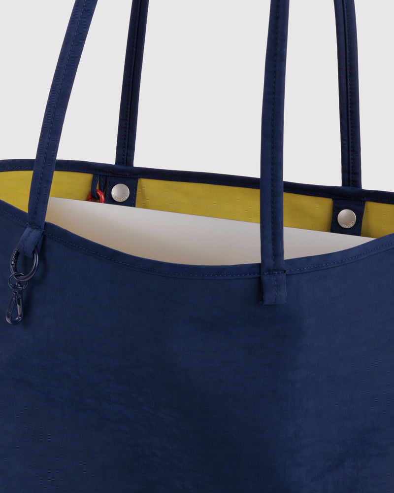 BAGGU Wholesale  Medium Nylon Reversible Tote - Navy Mix