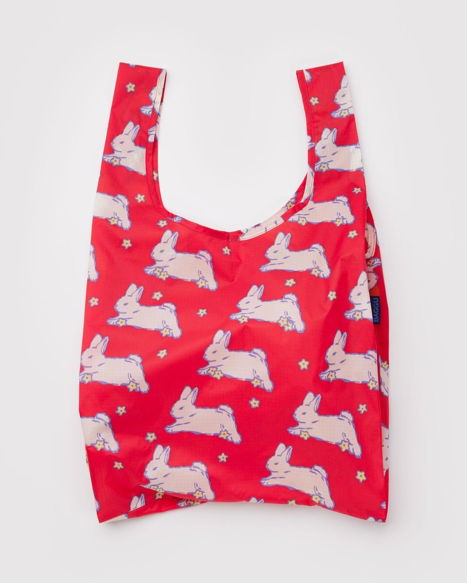 BAGGU Wholesale Recycled Ripstop Nylon Standard Baggu - Bunnies