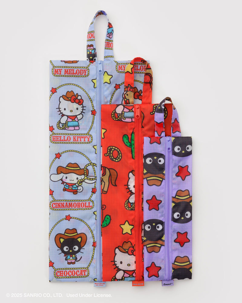 BAGGU Wholesale Travel 3D Zip Set - Hello Kitty & Friends Western