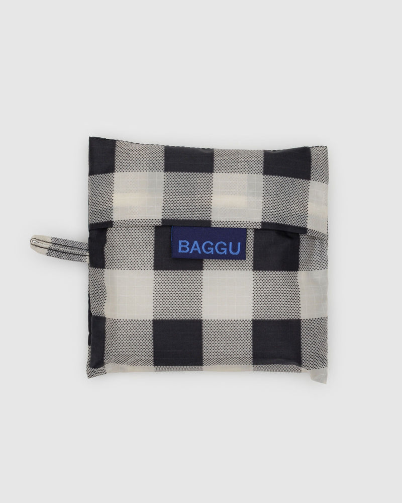 BAGGU Wholesale  Standard Baggu - Black & White Big Check