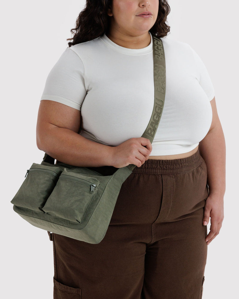 BAGGU Wholesale  Medium Cargo Crossbody - Caper