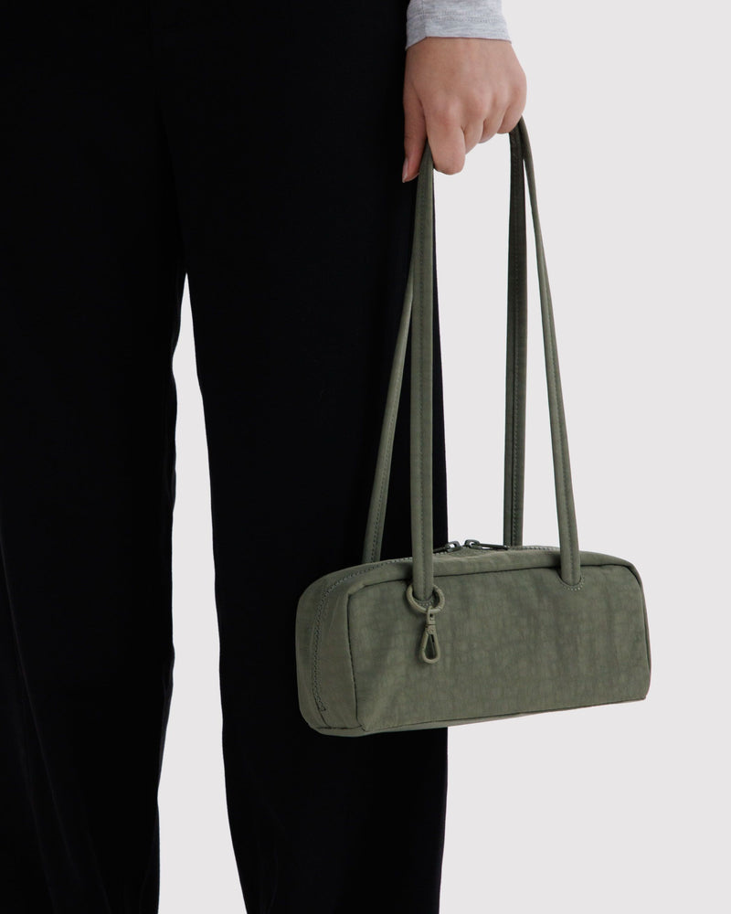 BAGGU Wholesale  Small Nylon Bowler Bag - Caper