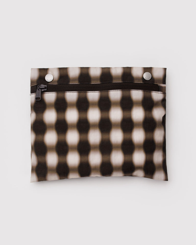 BAGGU Wholesale  Everyday Cloud Bag - Blurred Gingham Brown