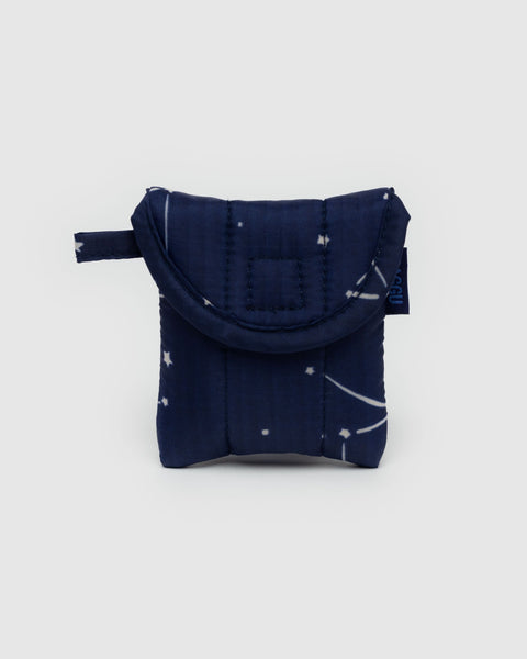 BAGGU Wholesale Shop All Puffy Earbuds Case - Constellation Midnight