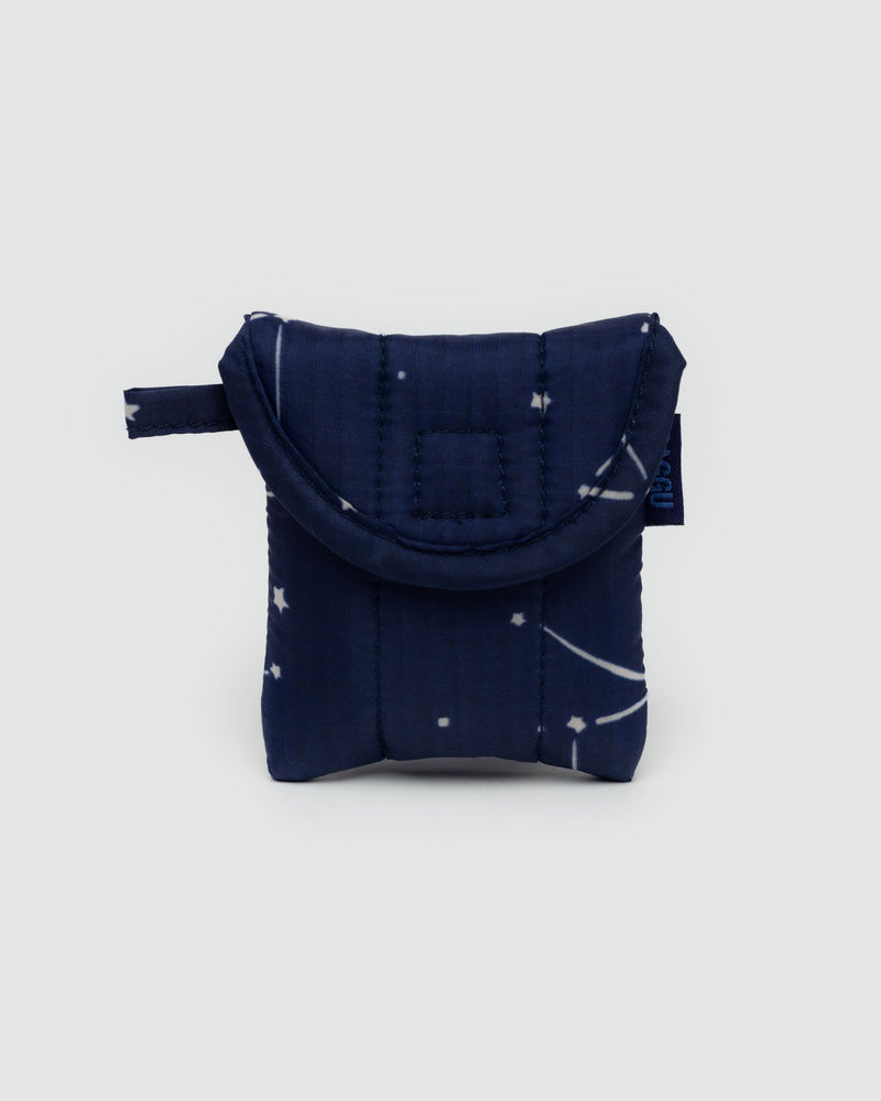 BAGGU Wholesale Shop All Puffy Earbuds Case - Constellation Midnight