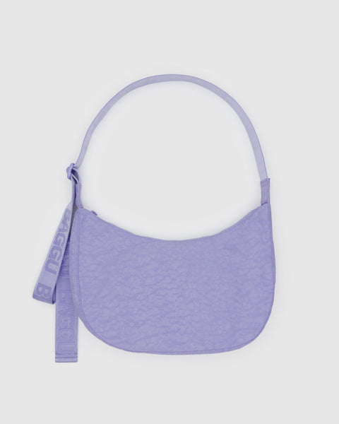 BAGGU Wholesale Shop All Medium Nylon Crescent Bag - Wisteria