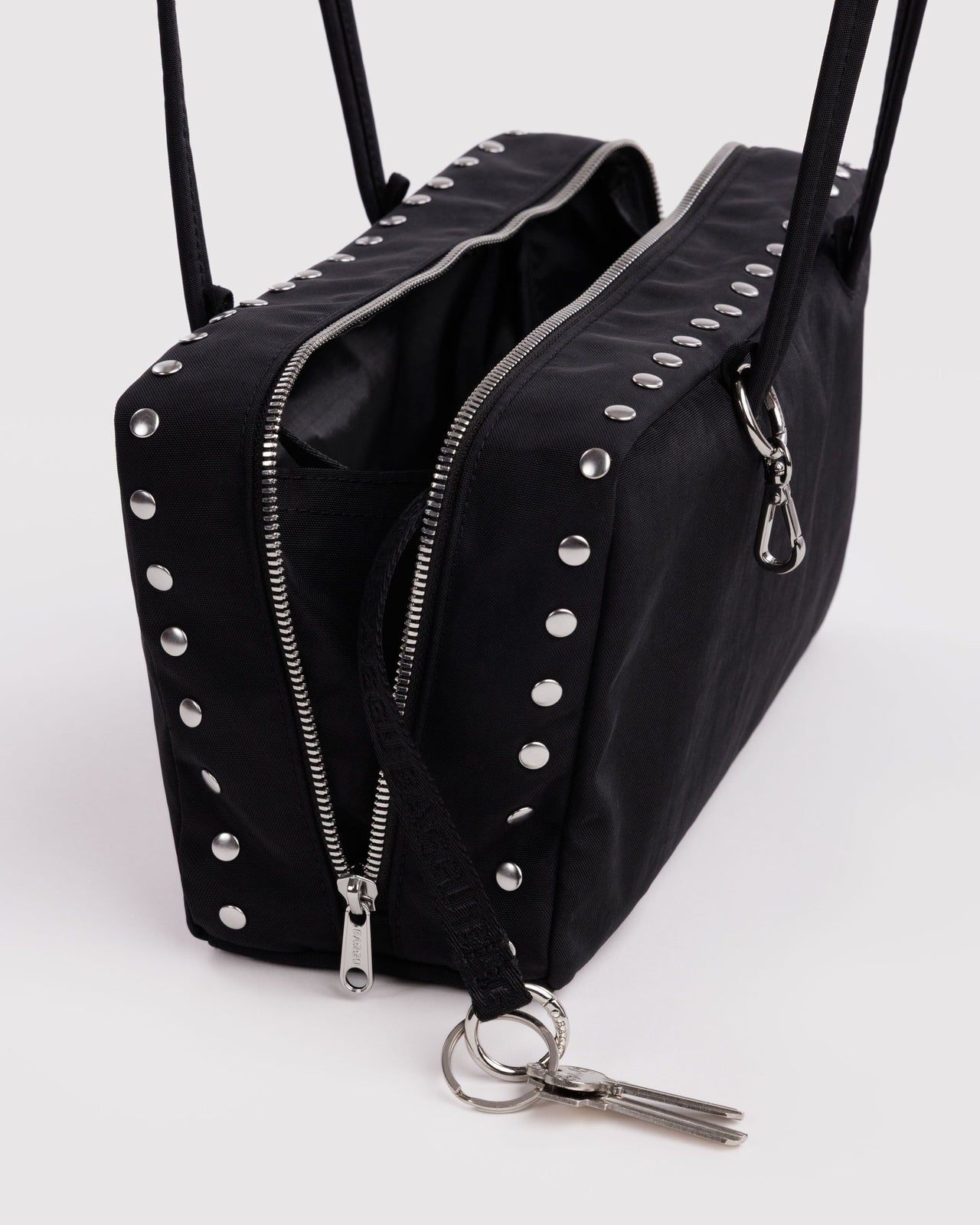 Nylon Bowler Bag - Studs