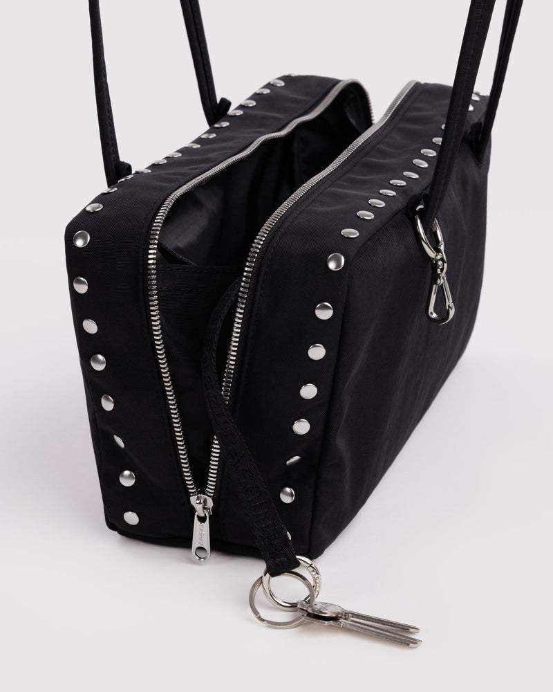 BAGGU Wholesale  Nylon Bowler Bag - Studs