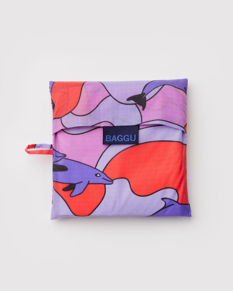BAGGU Wholesale Reusable Bags Big Baggu - Dolphins