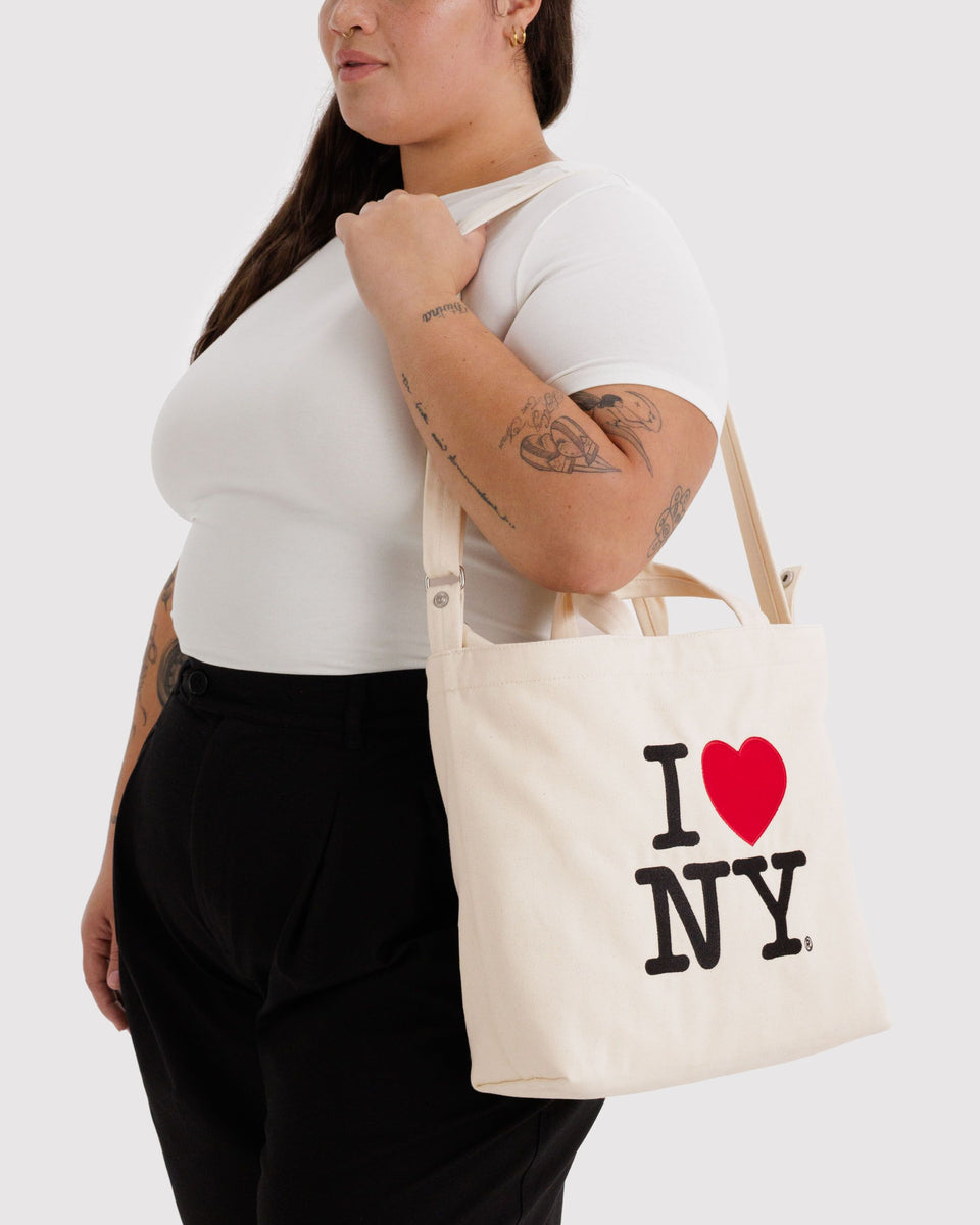 BAGGU Wholesale I LOVE NY Horizontal Zip Duck Bag - I Love NY