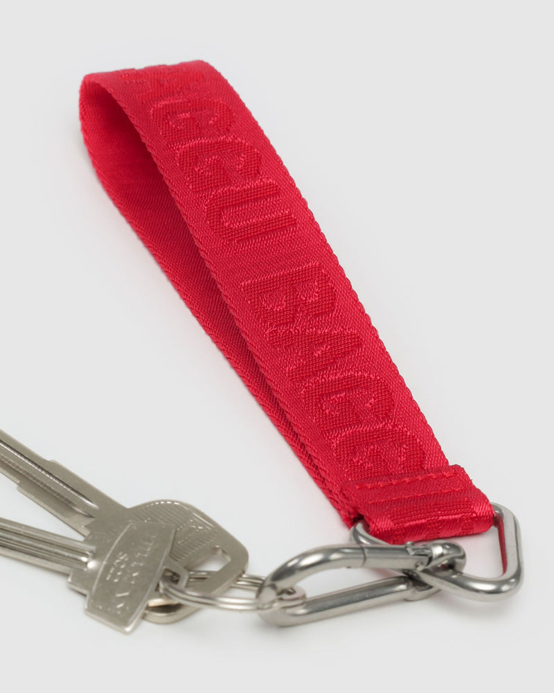 BAGGU Wholesale Shop All Logo Keychain - Red