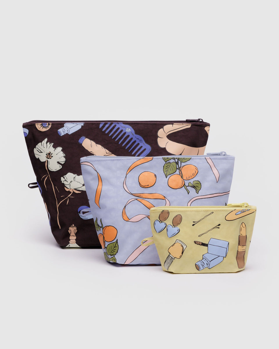 BAGGU Wholesale Pouches Go Pouch Set - Get Ready With Me