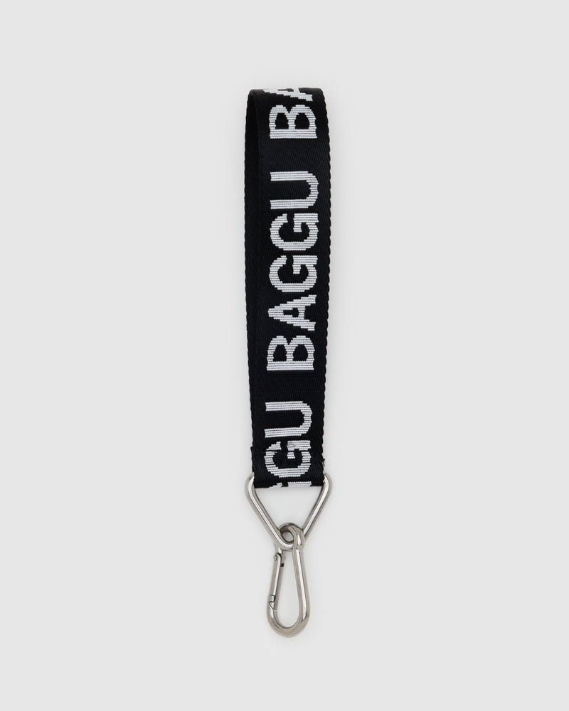 BAGGU Wholesale Shop All Logo Keychain - Black and White