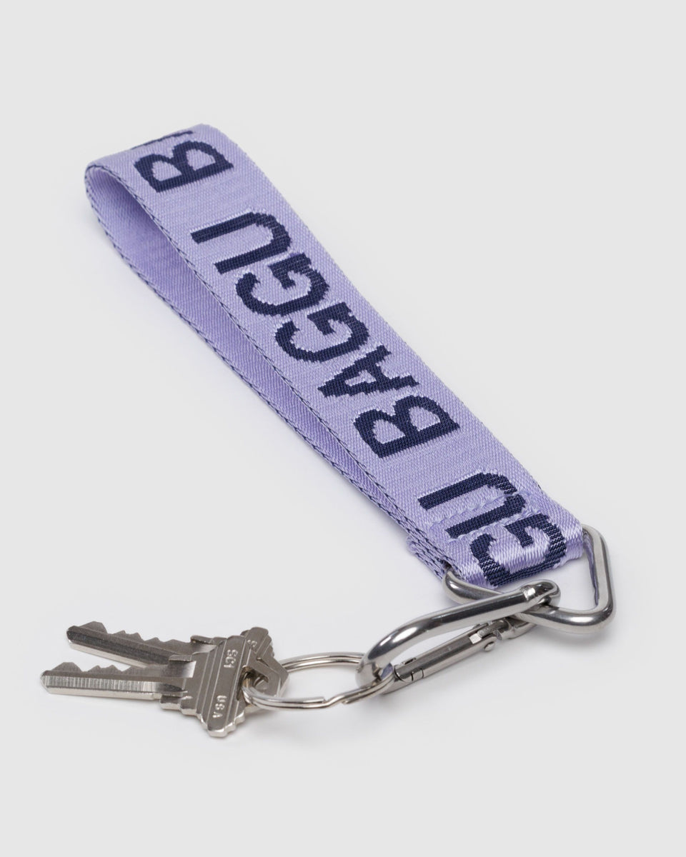 BAGGU Wholesale Shop All Logo Keychain - Dusty Lilac