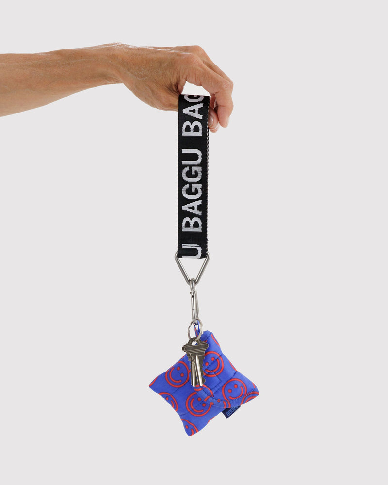 BAGGU Wholesale  Logo Keychain - Black and White