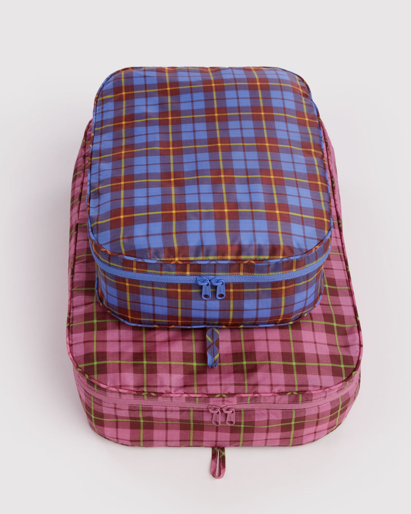 BAGGU Wholesale  Large Packing Cube Set - Check Mix