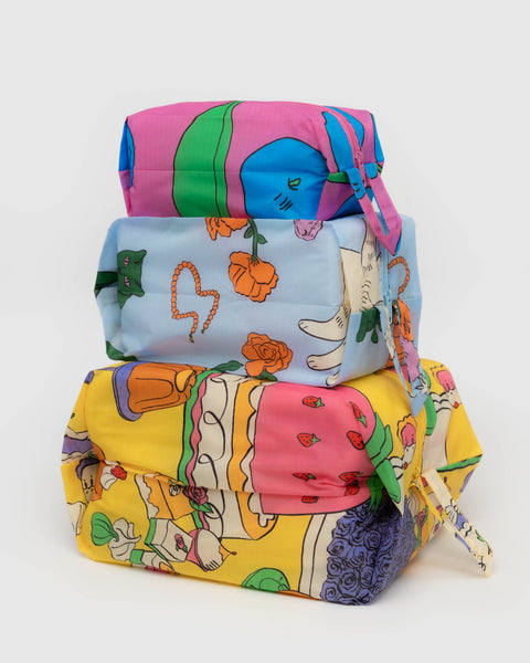 BAGGU Wholesale Travel 3D Zip Set - Still Life