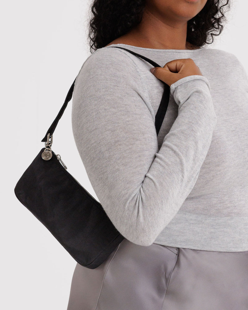 BAGGU Wholesale  Nylon Pochette - Black