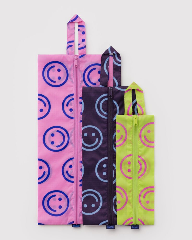 BAGGU Wholesale  3D Zip Set - Bright Happy Mix