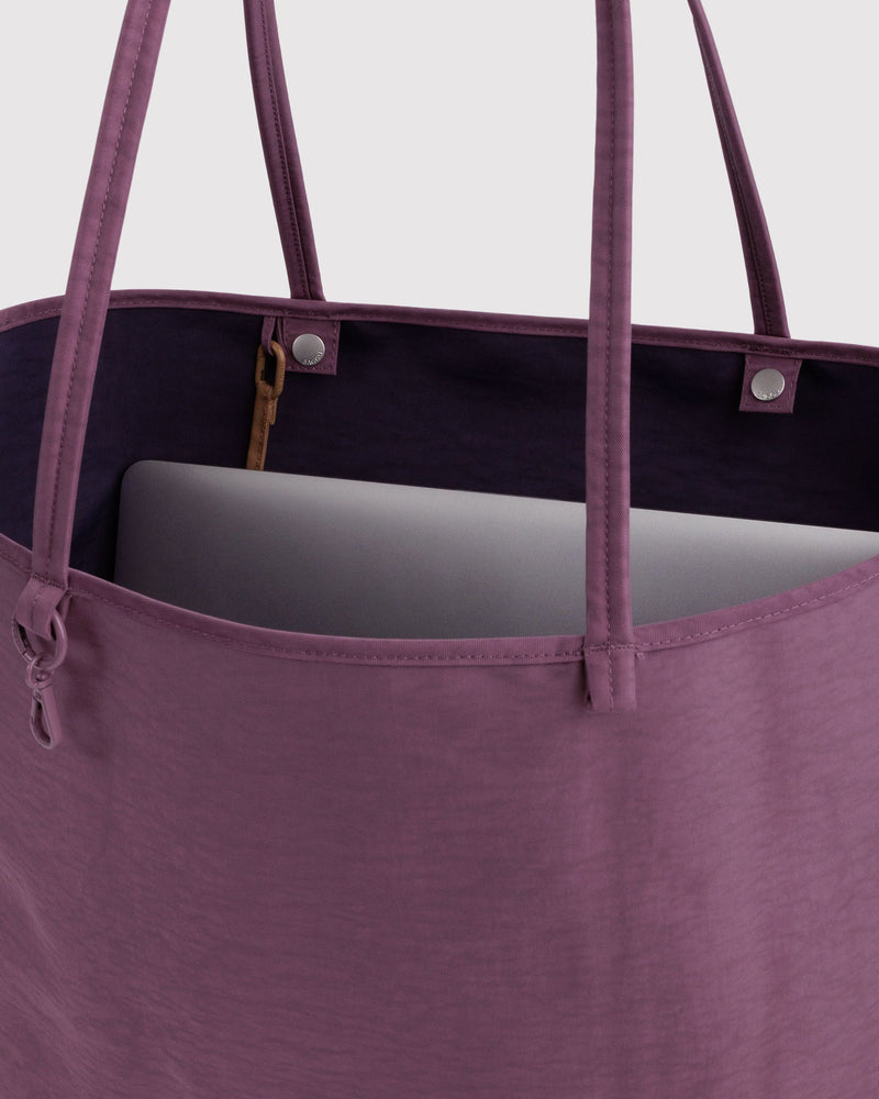 BAGGU Wholesale  Large Nylon Reversible Tote - Wild Plum Mix