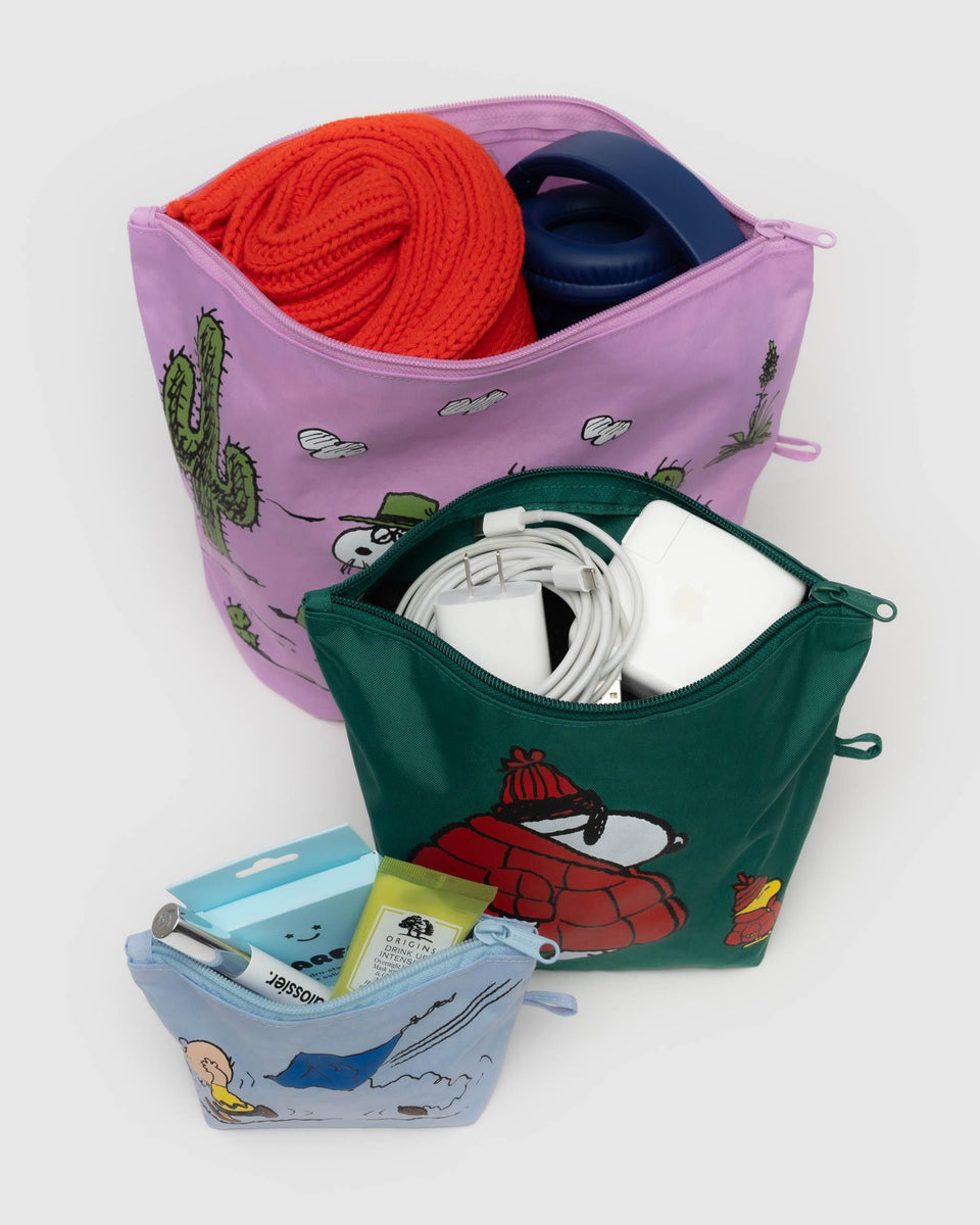 BAGGU Wholesale Travel Go Pouch Set - Peanuts