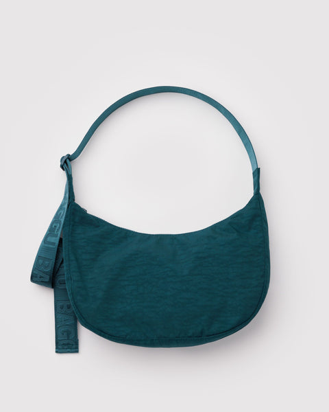 BAGGU Wholesale Shop All Medium Nylon Crescent Bag - Deep Sea