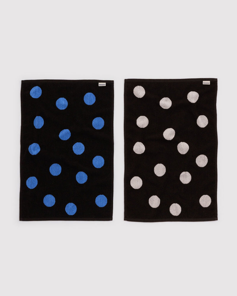 BAGGU Wholesale  Hand Towel Set of 2 - Polka Dot Mix