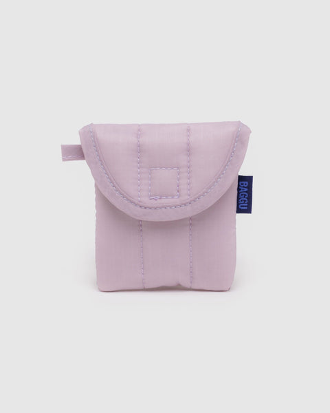 BAGGU Wholesale Shop All Puffy Earbuds Case - Dusty Pink