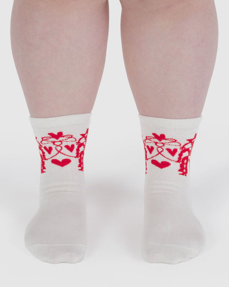 BAGGU Wholesale Socks Crew Sock - Cowgirl