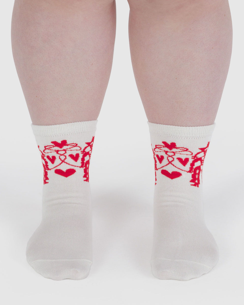 BAGGU Wholesale Socks Crew Sock - Cowgirl