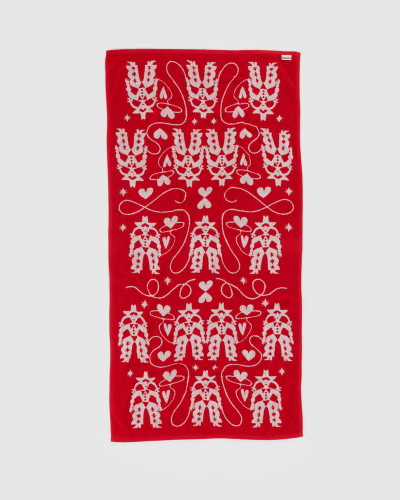 BAGGU Wholesale  Bath Towel - Cowgirl