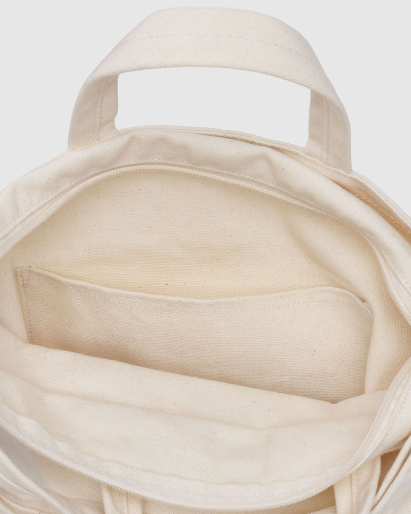 BAGGU Wholesale HO17Lookbook - Duck Bag Zip Duck Bag - Natural Canvas