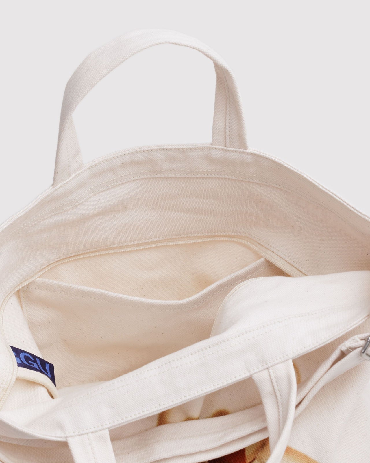 Horizontal Zip Duck Bag - Teddy Bear