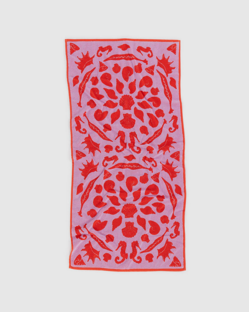 BAGGU Wholesale  Bath Towel - Sea Shells