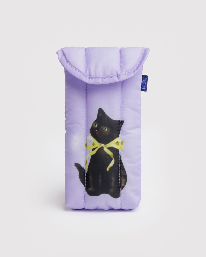 BAGGU Wholesale Cases & Sleeves Puffy Glasses Sleeve - Fancy Cats
