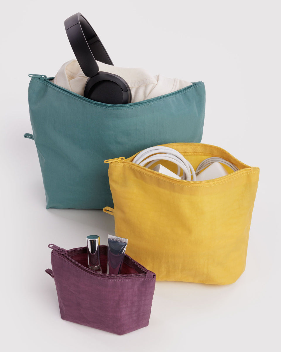 BAGGU Wholesale Shop All Go Pouch Set - Jewel Mix