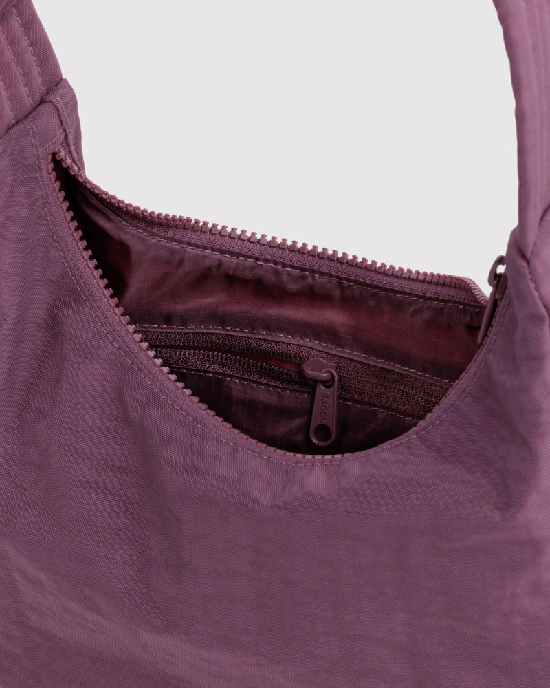 BAGGU Wholesale  Mini Nylon Shoulder Bag - Wild Plum
