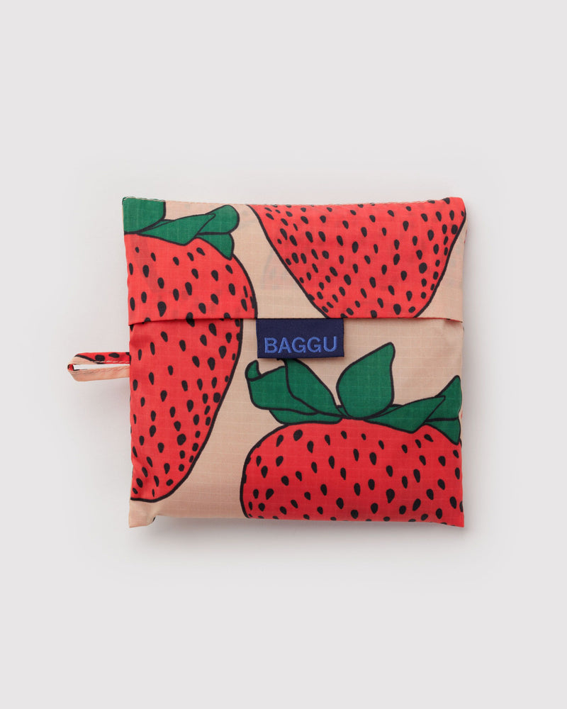 BAGGU Wholesale Reusable Bags Big Baggu - Strawberry