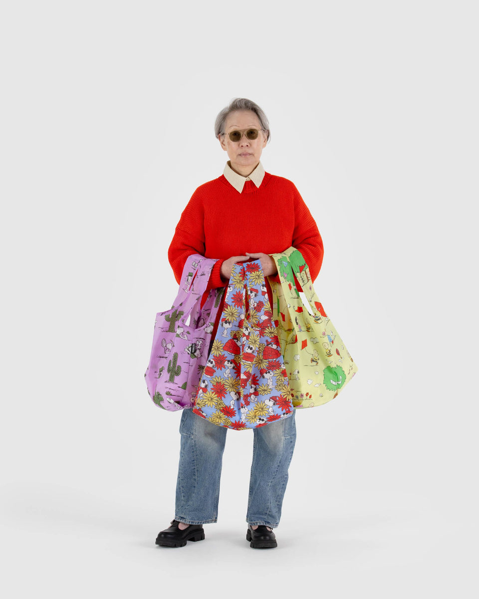 BAGGU Wholesale Reusable Bags Standard Baggu Set of 3 - Peanuts
