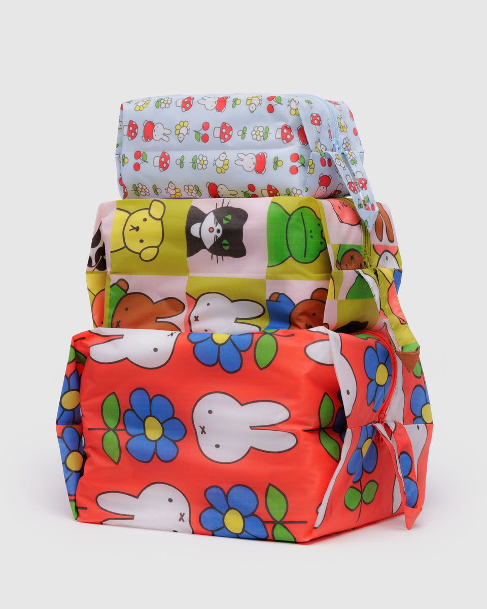 BAGGU Wholesale Pouches 3D Zip Set - Miffy