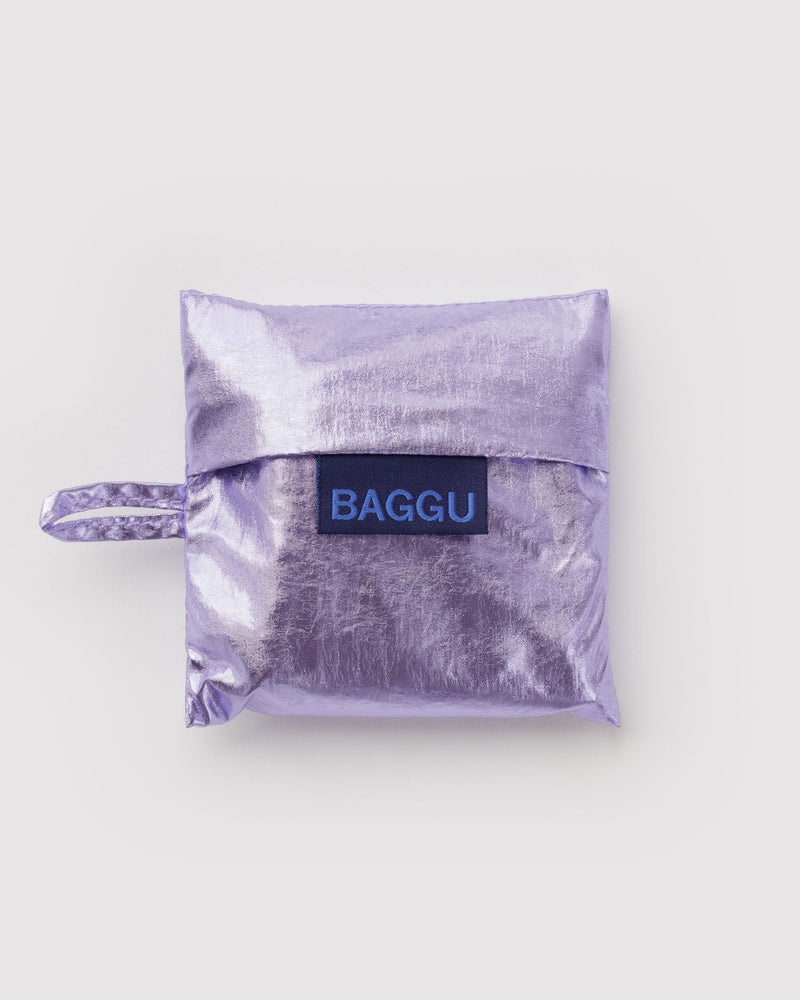 BAGGU Wholesale Metallics Baby Baggu - Lavender Metallic