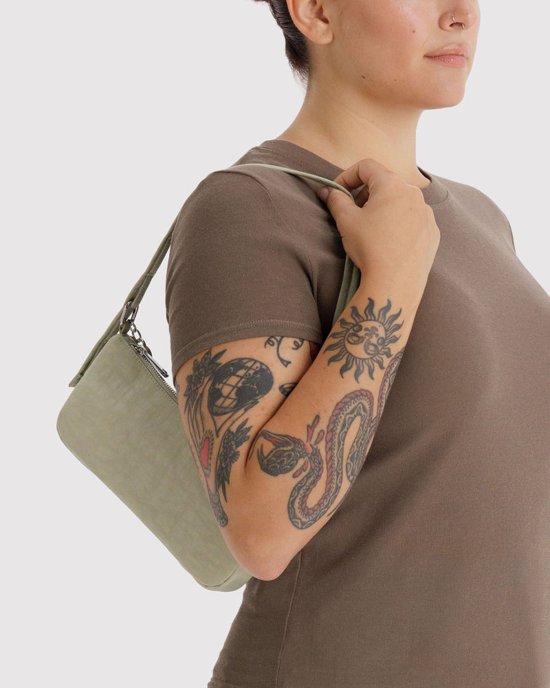 BAGGU Wholesale  Nylon Pochette - Celadon