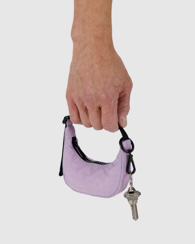 BAGGU Wholesale  Crescent Bag Charm - Dusty Pink