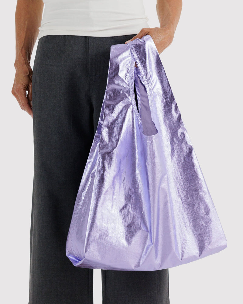 BAGGU Wholesale  Standard Baggu - Lavender Metallic